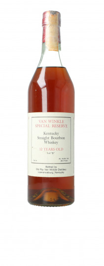 Van Winkle Special Reserve  Kentucky Straight Bourbon Whiskey 12 year old 1991 75cl 45.2% LAWRENCEBURG Very Very Rare