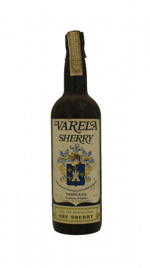 Varela Sherry Wine Bot 60/70's 75cl DRY