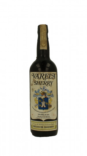 Varela Sherry Wine Bot 60/70's 75cl Medium