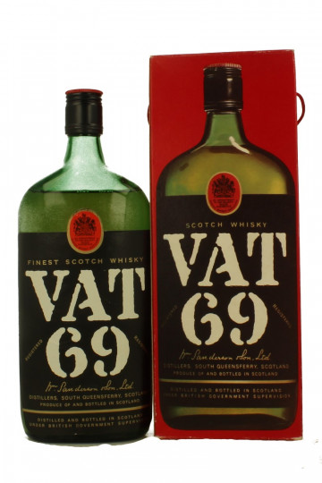 VAT 69 Blended Scotch Whisky Bot.60's 75cl 43% W.M SAnderson - Blended