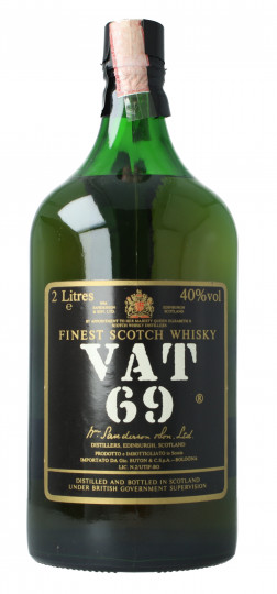 Vat 69  Blended Scotch Whisky - Bot.60's or 70's 2 litres 40% OB-