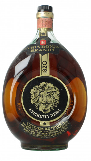 VECCHIA ROMAGNA ETICHETTA NERA Brandy 1970  circa 2 litres 40%