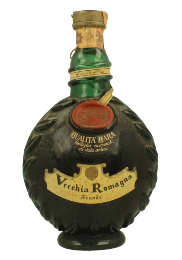 VECCHIA ROMAGNA  QUALITA' RARA ROUND OLD BOTTLE