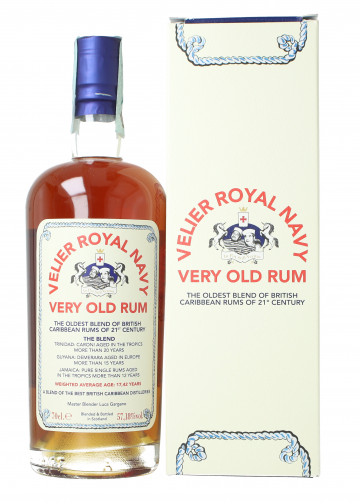 Velier Royal Navy Rum average age 18 Years old 70cl 57.18% OB-Velier 1st Edition