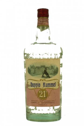 very rare   Liquor Doppio Kummel Bot.40/50/60's 75cl