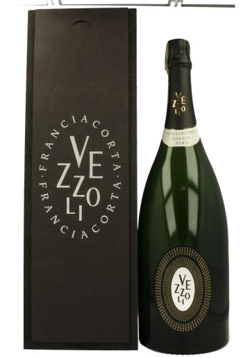 VEZZOLI DOCG DOSAGE ZERO 150cl 12% - Franciacorta with wood box