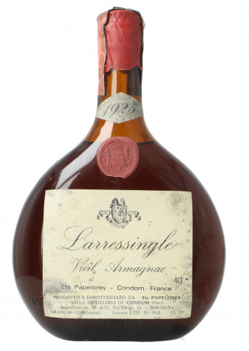 Viel ARMAGNAC  Larresingle 1925 - Bot.60's or early 70's 75cl 40% OB  -