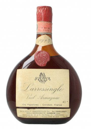 Viel ARMAGNAC  Larresingle 1925 - Bot.60's or early 70's 75cl 40% OB  -
