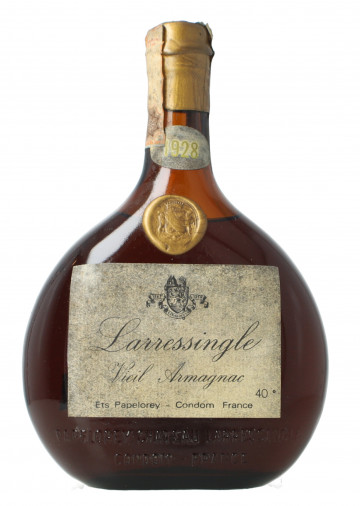 Viel ARMAGNAC  Larresingle 1928 - Bot.60's or early 70's 75cl 40% OB  -