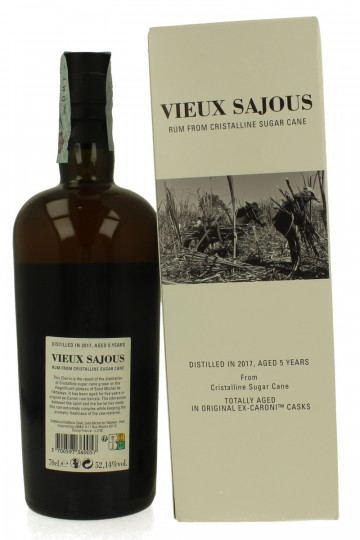 VIEUX SAJOUS CARONI 2017 70cl 52.14% - Velier