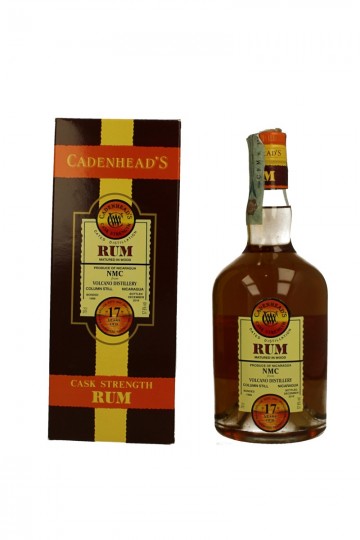 VOLCANO DISTILLERY NMC 17 Years Old 1999 2016 70cl 57.6% Cadenhead's NICARAGUA RUM