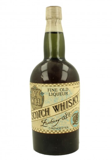 VWH FINE OLD SCOTCH WHISKY Bot.around 1900 75cl Lachary