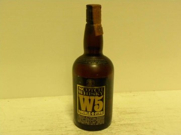 W5 DOUBLE U FIVE BLENDED SCOTCH WHISKY 75 CL 40%
