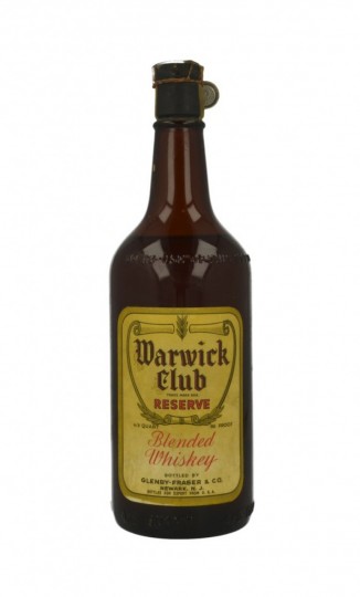 WARWICK CLUB Reserve Bot.40/50's 4/5 Quart  86 U.S-proof for Export from U.S.A - Blended