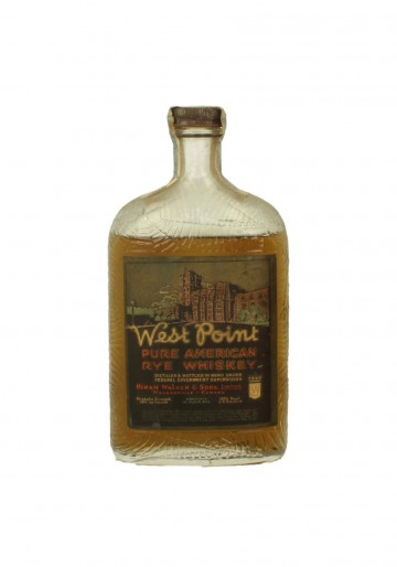 WEST POINT  PURE AMERICAN RYE WHISKEY  16F.O CL 100 PROOF% VERY VERY VERY OLD 