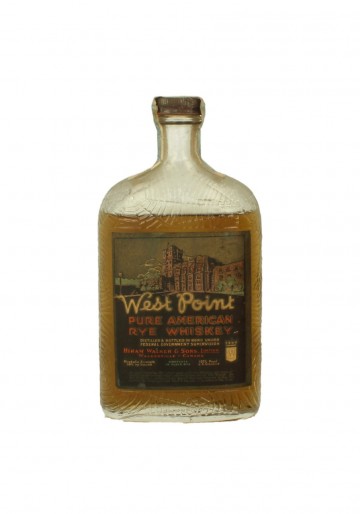 WEST POINT  PURE AMERICAN RYE WHISKEY  16F.O CL 100 PROOF% VERY VERY VERY OLD 