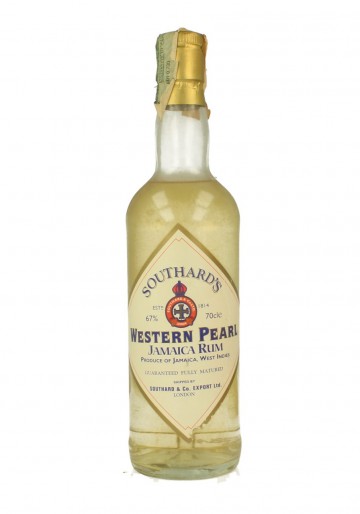 WESTERN PEARL JAMAICA RUM 70 CL 67 % OLD BOTTLE   