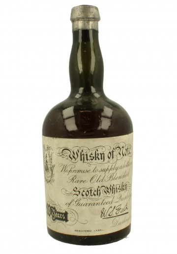 WHISKY OF THE NOTE 10yo Bot.around 1900 75cl W.S. Furth