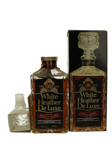WHITE HEATHER 15 Years Old Bot. in the  60'S /70's 75cl 43% Very Rare Edition- with  Aberlour