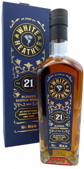 WHITE HEATHER 21 Years Old 70cl 46% A Billy Walker Creation