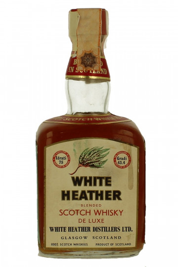 WHITE HEATHER 5 Years Old Bot 60/70's 75cl 43.4% - Blended