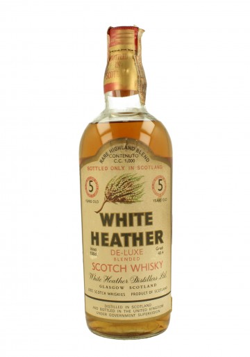 WHITE HEATHER 5yo Bot.60/70's 100cl 43.4% - Blended