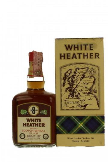 WHITE HEATHER 8 Years Old Bot. in the  60'S /70's 75cl 43.4% Very Rare Edition- with  Aberlour