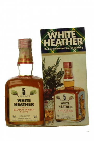 WHITE HEATHER Bot. in the  60'S /70's 75cl 43% Very Rare Edition- with  Aberlour
