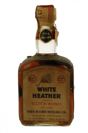 WHITE HEATHER Bot. in the  60'S /70's 96cl 43% Very Rare Edition- with  Aberlour