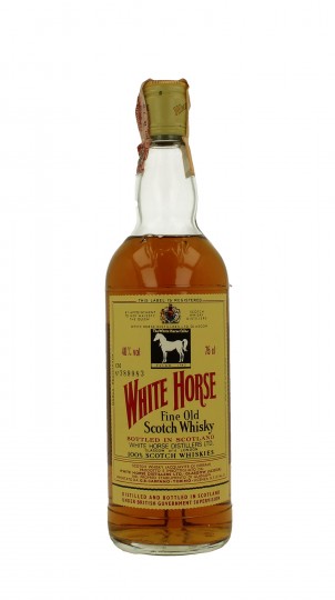 WHITE HORSE  Blended Scotch Whisky Bot 80's 75cl 40%