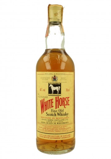 WHITE HORSE Blended Scotch Whisky Bot.80's 75cl 40% Carpano Imp ...