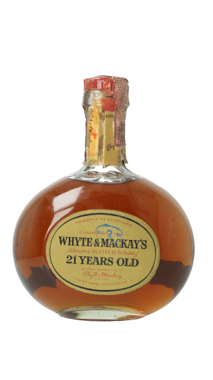 White & Mackay  (Dalmore )Blended  Scotch Whisky 21 years old Bottled around 1960-1970 75cl 43% OB  -