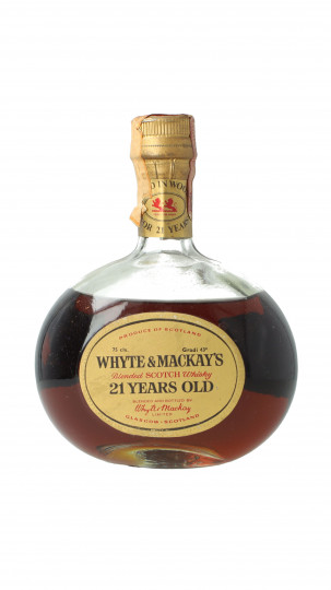 White & Mackay  (Dalmore )Blended  Scotch Whisky 21 years old Bottled around 1960-1970 75cl 43% OB  -