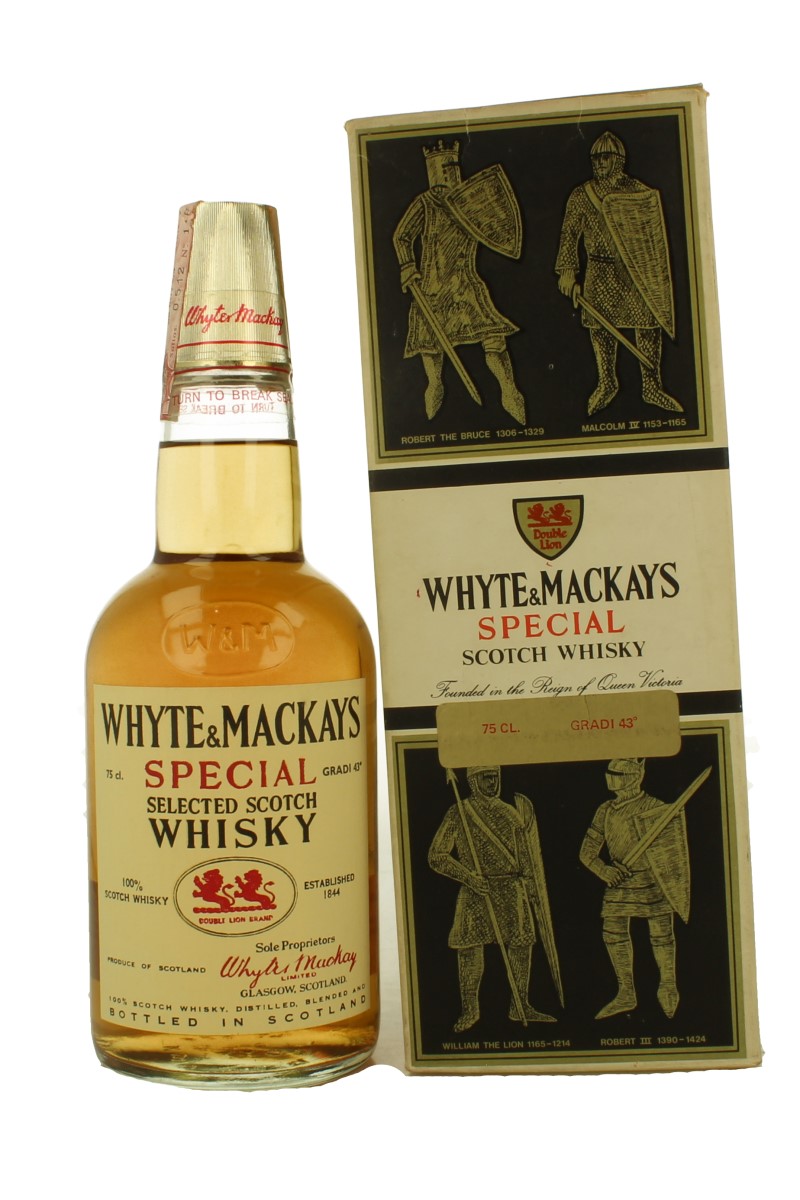 WHITE & MACKAY Special Scotch Whisky - Bot. in The 70's 75cl 43