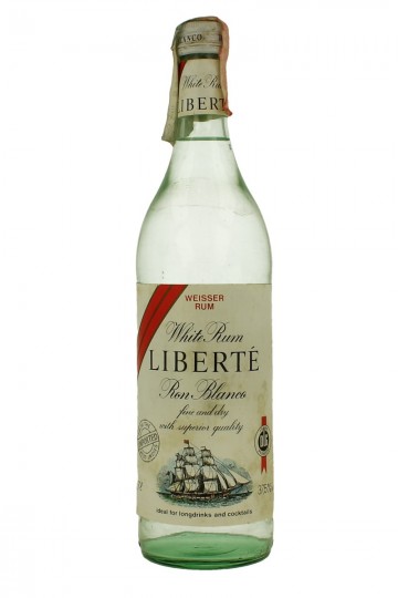 White Rum West Indies  libert&egrave; Bot 60/70's 75cl 37.5%