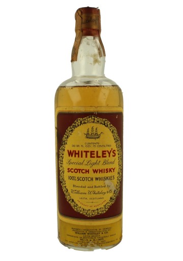 WHITELEY'S Special Light Bot.60/70's 26-2/3 Fl.Ozs 43% - Blended