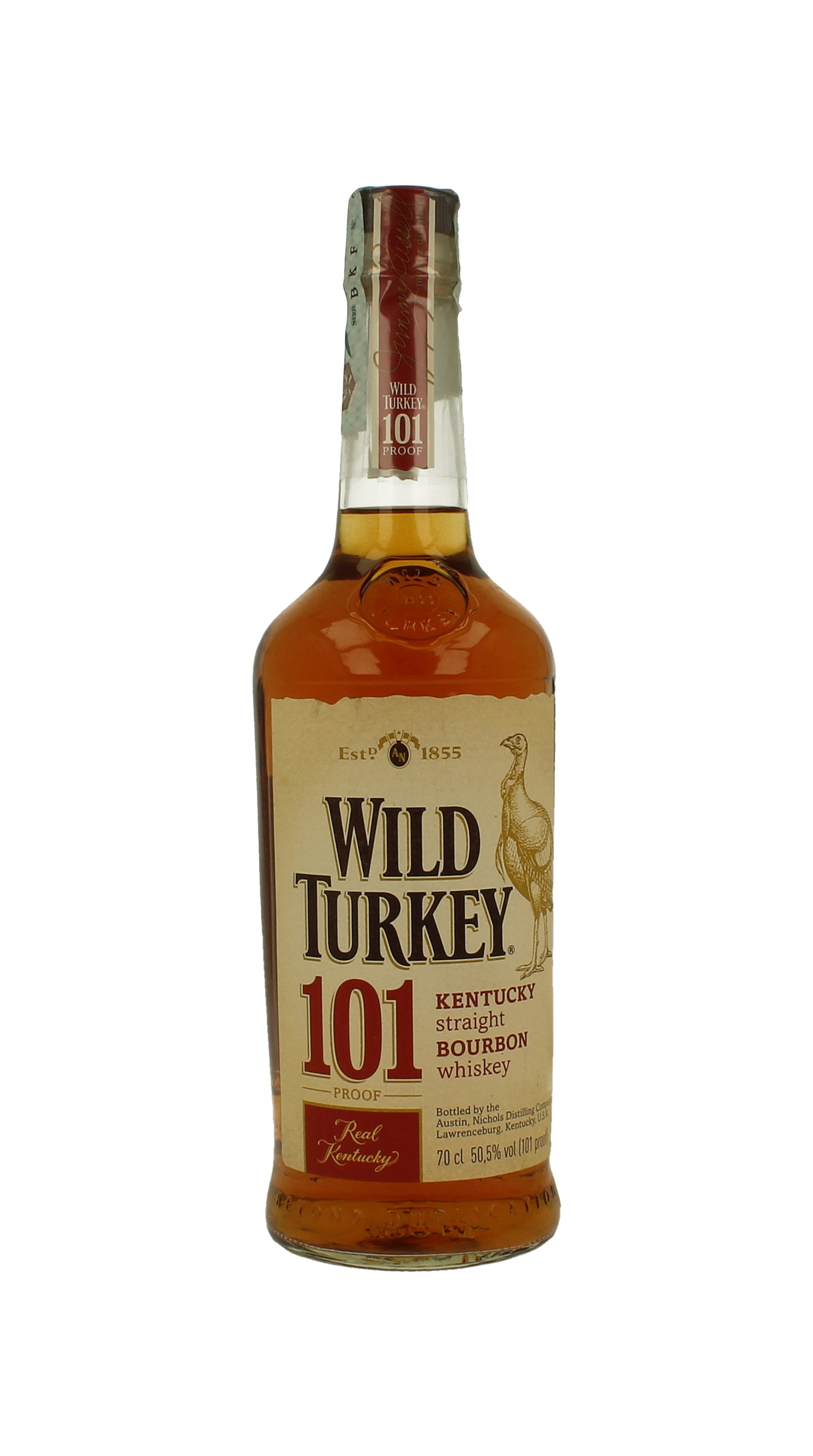 Wild Turkey 101 KENTUCKY COLONEL Straight Bourbon Whiskey 70cl 50.5 KENTUKY STRAIGHT Products