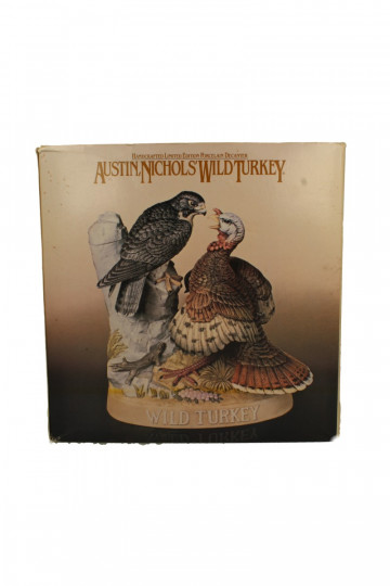 WILD TURKEY Kentucky Straight Bourbon Whiskey 75CL 43% OB- Austin Nicols Decanter