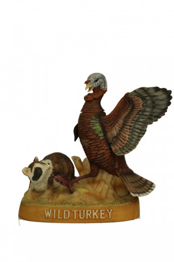 WILD TURKEY Kentucky Straight Bourbon Whiskey 75CL 43% OB- Austin Nicols Decanter
