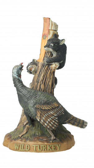 WILD TURKEY Kentucky Straight Bourbon Whiskey 8 year Old Bottled 1985 75cl 50.5% OB- Ceramic decanter