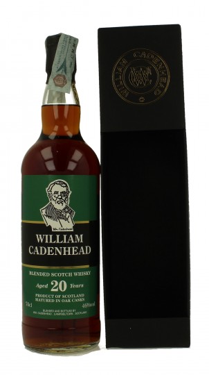 William Cadenhead 20 years old 70cl 46% Cadenhead's - Benrinnes and Strathclyde