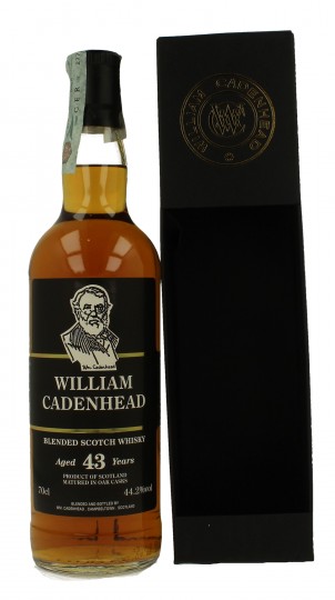 William Cadenhead 43 Years Old 70cl 44.2% Cadenhead's - 55%grain