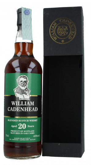 William Cadenhead Blended Scotch Whisky 20 years old 70cl 46% Cadenhead's - Benrinnes and Strathclyde