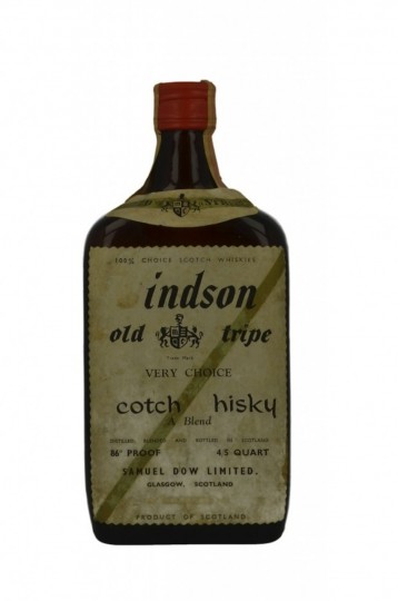 WINDSON Old Triple Bot.60/70's 4/5 Quart  86° US-Proof - Blended