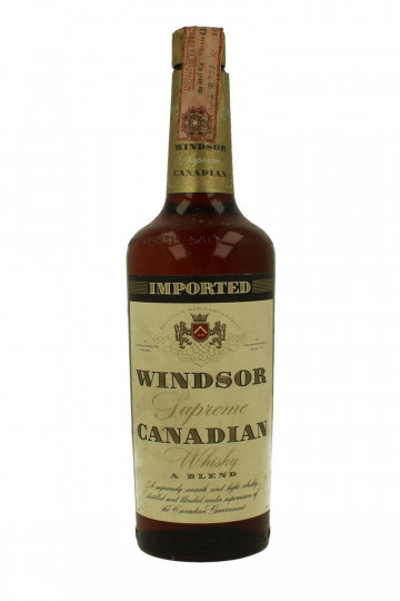WINDSOR CANADIAN Supreme Whisky Bot 60/70's 75cl 40% McPherson - Blended- amazing taste