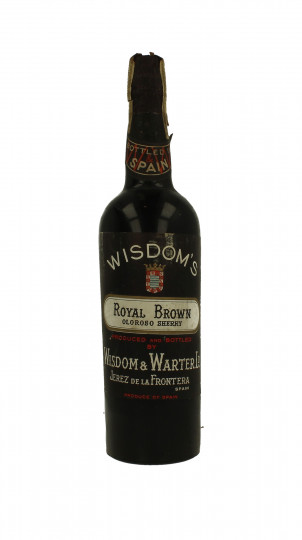 Wisdom's  Sherry Wine Bot 60/70's 75cl Oloroso Sherry