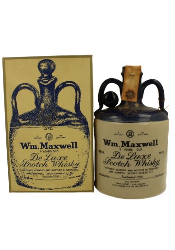WM Maxweel Scotch Whisky 8 years old bot 60/70's 75cl 43%