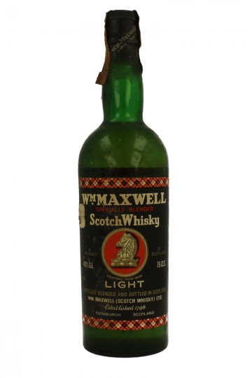 WM Maxweel Scotch Whisky Bot. 60's 75cl 43%