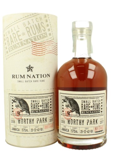 WORTHY PARK 2006 2017 70cl 57% Rum Nation