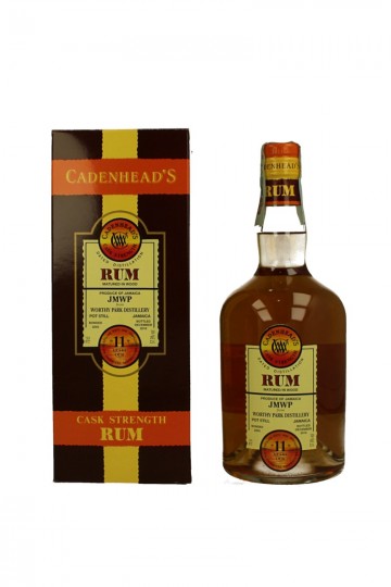 WORTHY PARK DISTILLERY JMWP 11 years old 2005 2016 70cl 57.9% Cadenhead's Jamaica Rum